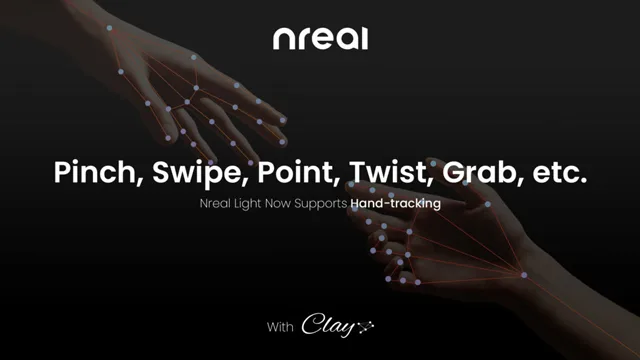AR眼镜Nreal Light增加手部追踪功能