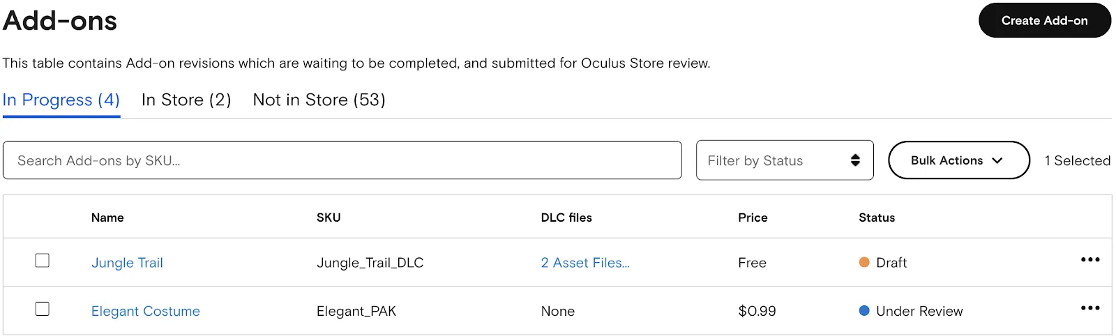 如何为Oculus VR应用增加可下载内容Add-ons