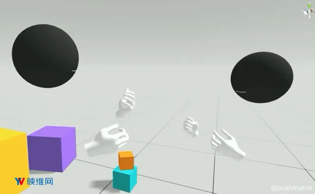 把Quest手部追踪带入社交VR后，交流协作也更自然逼真