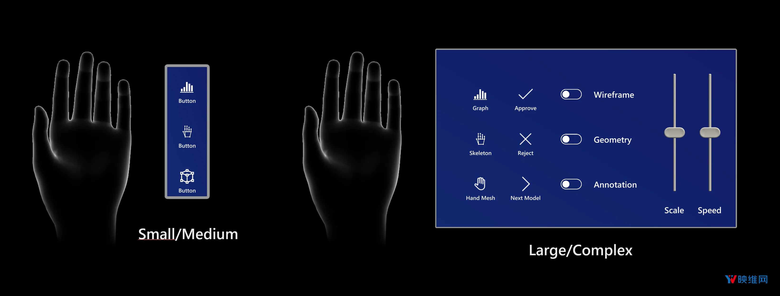 研发：最佳实践之HoloLens 2手部菜单交互