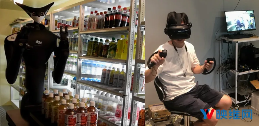 日本全家便利店试行VR管理进货，让员工用VR操控机器人