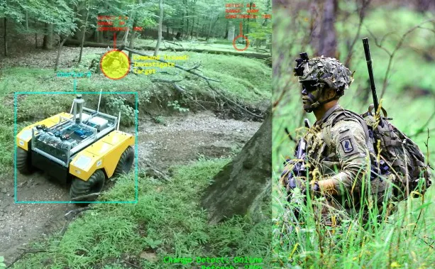 美国陆军演示在真实环境下的『机器人+ AR』协同作战行动