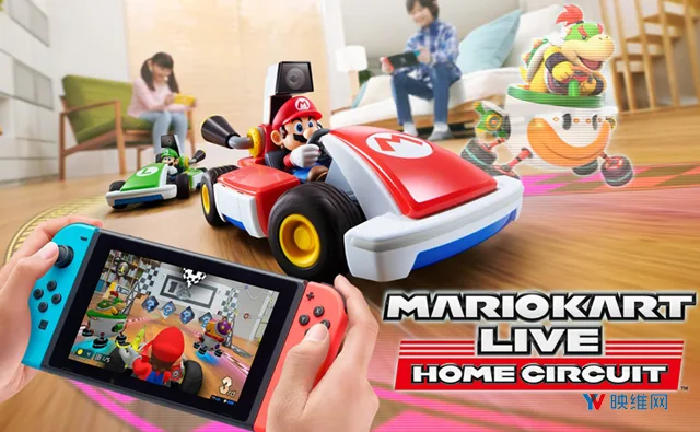 任天堂发布Switch实体赛车AR游戏《Mario Kart Live: Home Circuit》