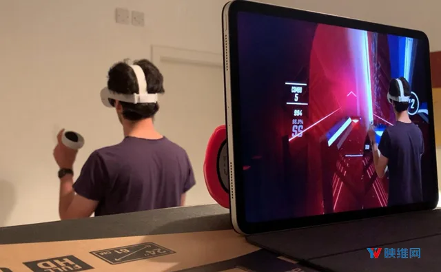 这位开发者用 iPad 为 Oculus Quest 录制MR混合视频