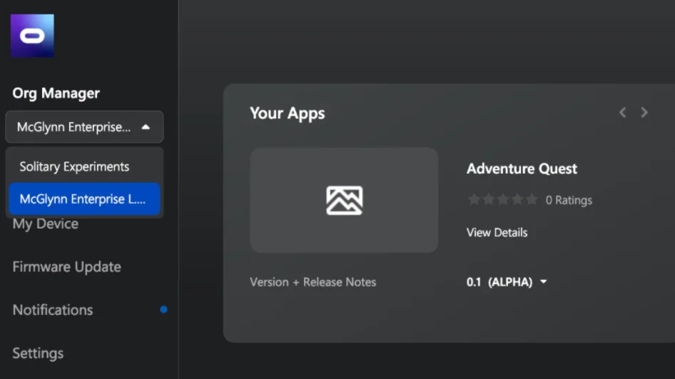 Facebook发布VR开发者中心ODH 1.2