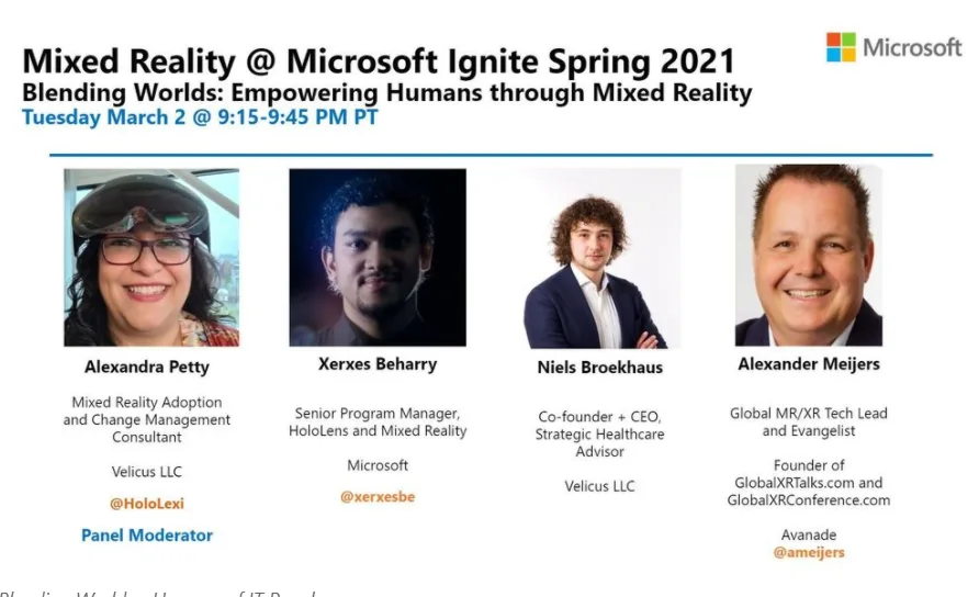 微软Ignite Spring将于3月3日至5日举行，四场MR圆桌对话已公布