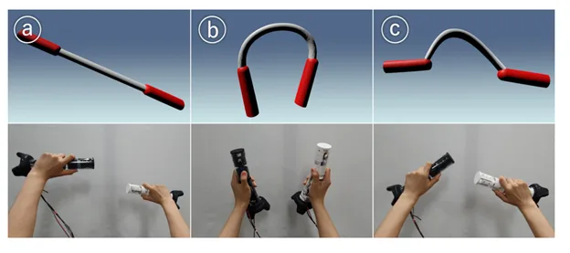 微软研究可实现“弯曲、扭曲、拉伸”的特殊VR控制器
