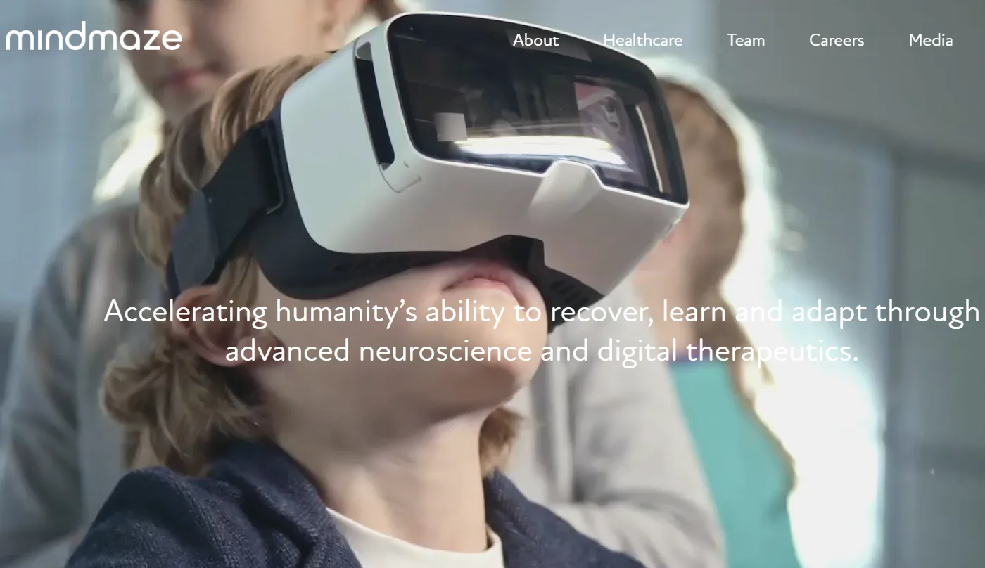 VR中风医疗MindMaze将通过SPAC方式上市美国纳斯达克