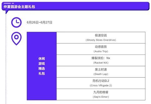 Pico Store“仲夏园游会”夏季大促正式开启，Top级VR大作最高可享四折优惠