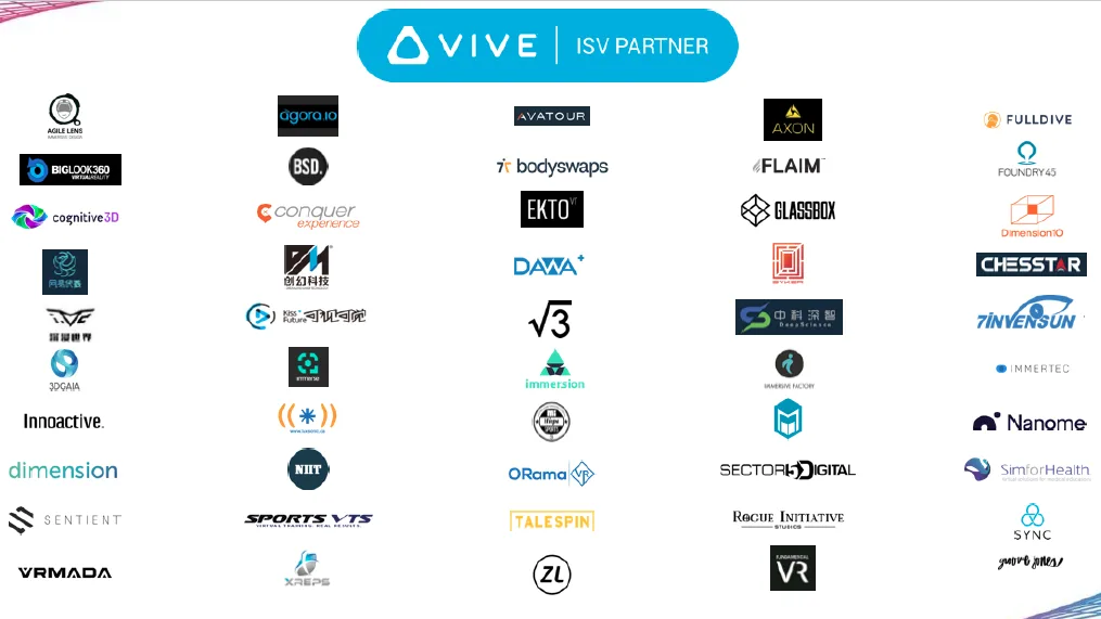 HTC分享：为VR市场构建更完善的Vive商业生态