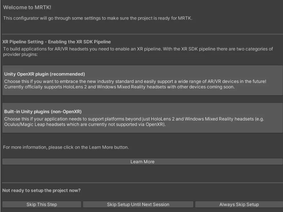 MRTK 2.7发布，正式支持OpenXR