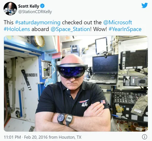NASA开发AR工具用微软HoloLens协助宇航员维护空间站设备