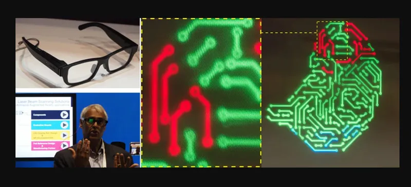 AWE 2021见闻：意法半导体、Oqmented、Dispelix的激光束扫描LBS显示