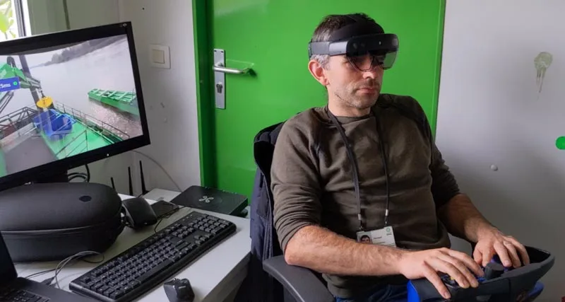 治理河流污染，比利时用HoloLens 2远程打捞水中漂浮废物