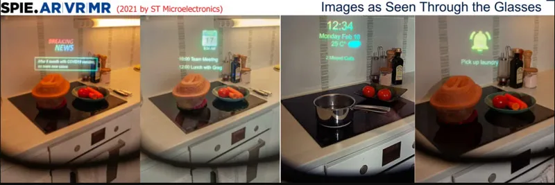 AWE 2021见闻：意法半导体、Oqmented、Dispelix的激光束扫描LBS显示