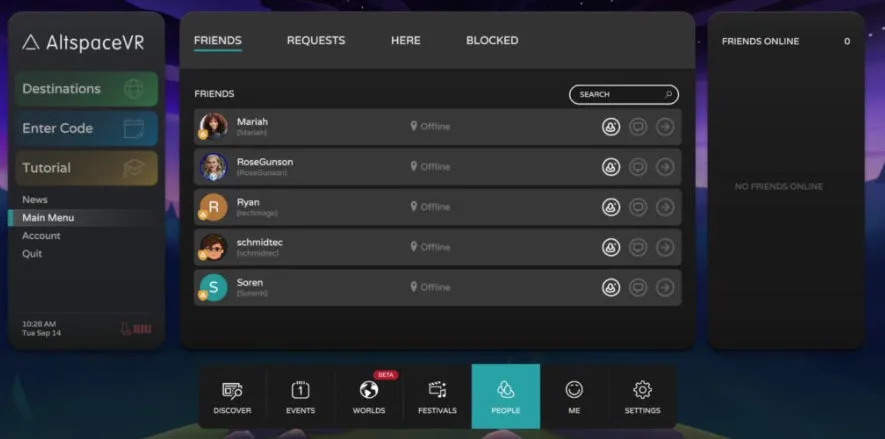 教程:微软VR社交平台AltspaceVR之新手指南
