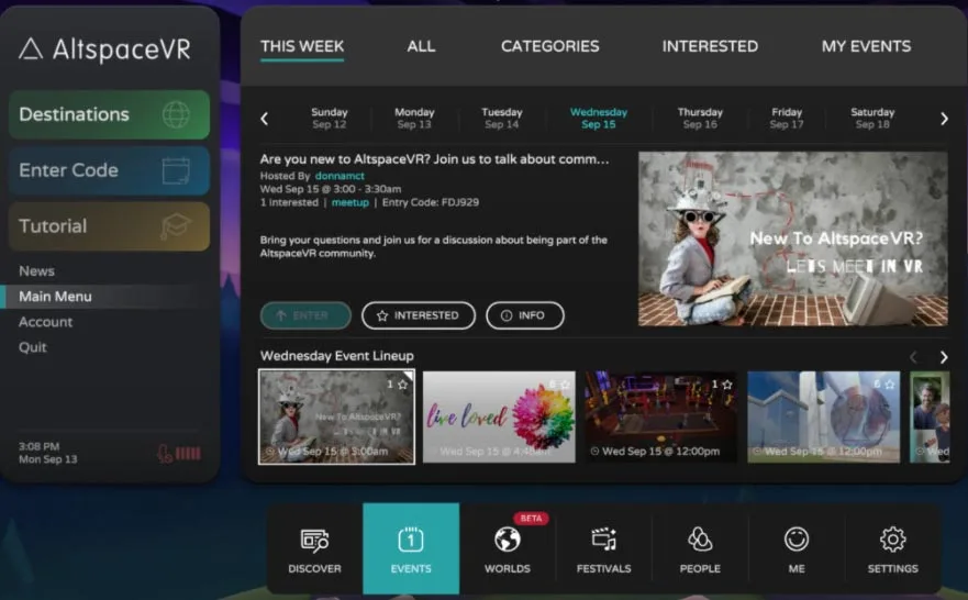 教程:微软VR社交平台AltspaceVR之新手指南