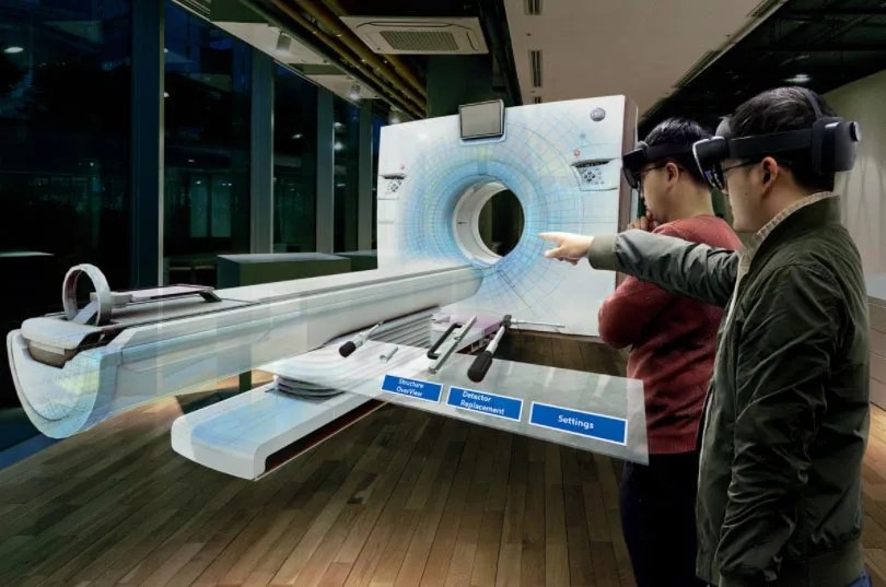 GE医疗与嘉讯广源合作,基于HoloLens 2开发医疗设备MR培训系统
