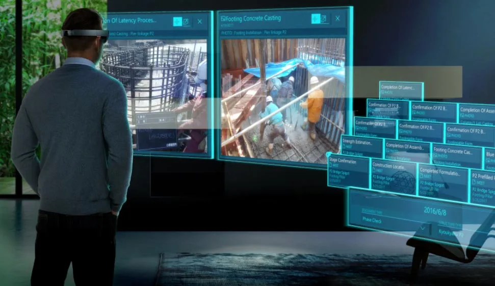 小柳建设基于HoloLens开发HoloConstruction,提高建筑规划、工程实施和检查效率