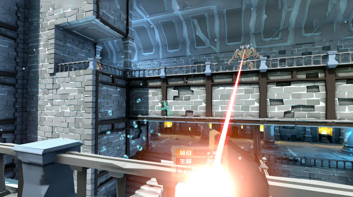 移动VR射击游戏《逃出地牢VR》登陆NOLO Sonic应用商店