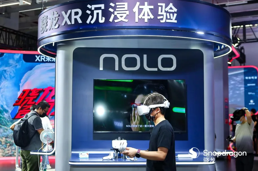 NOLO 携NOLO Sonic和云VR一体机CM1亮相骁龙嘉年华