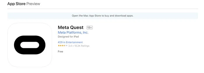 Meta移动端Oculus App正式改名为Meta Quest