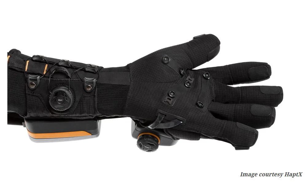 5495美元起，触觉反馈手套HaptX gloves G1开启预购