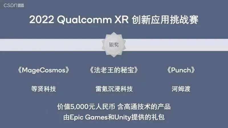 VR社交娱乐平台「MageCosmos」获2022高通XR创新应用挑战赛银奖
