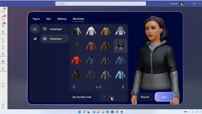 微软为混合办公升级Mesh Avatar，允许用户定制专属Avatar