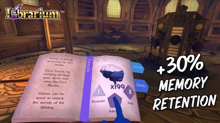 国内首发！VR创新教育应用《魔法图书馆（Librarium）》正式登陆YVR 应用商店