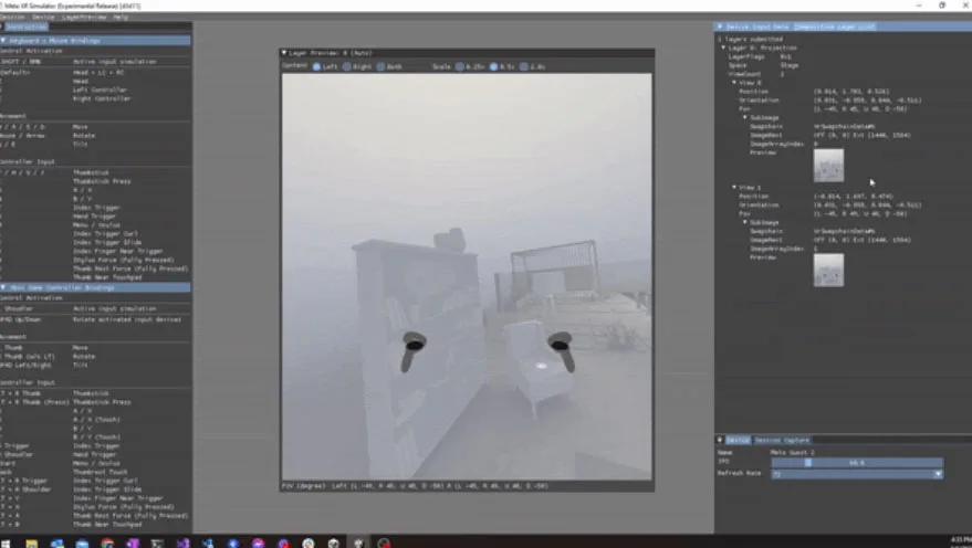 Meta发布轻量级OpenXR运行时工具Meta XR Simulator
