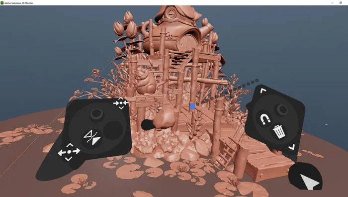建模雕刻Substance 3D Modeler开始支持Quest Link平台