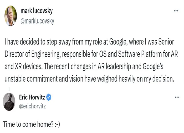前Meta、谷歌XROS负责人Lucovsky或将重返微软工作