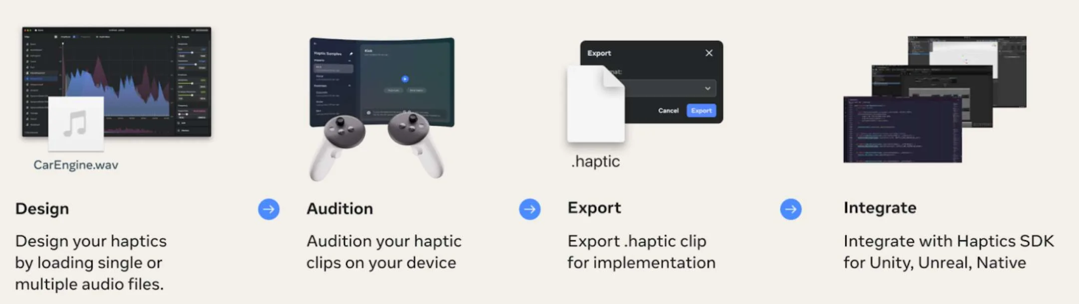 Meta Quest Haptics SDK通过v60向所有开发者开放