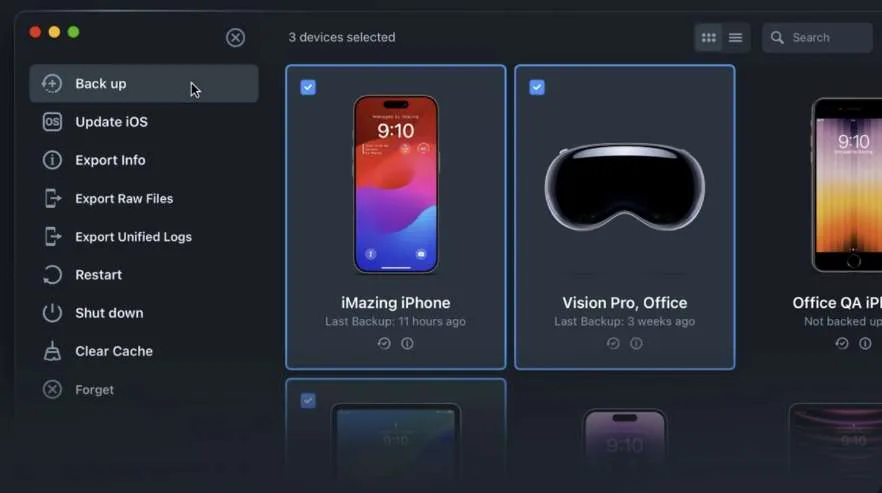苹果设备备份管理软件iMazing发布3.0版本,新增Vision Pro支持