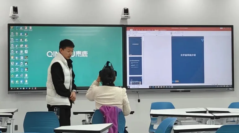 萌科科技&大朋VR共同打造VR思政教室