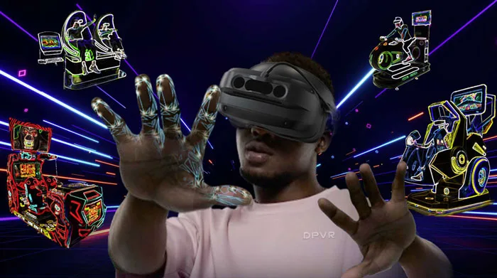大朋VR发布PCVR头显E4 Arc，提供手部追踪交互操作