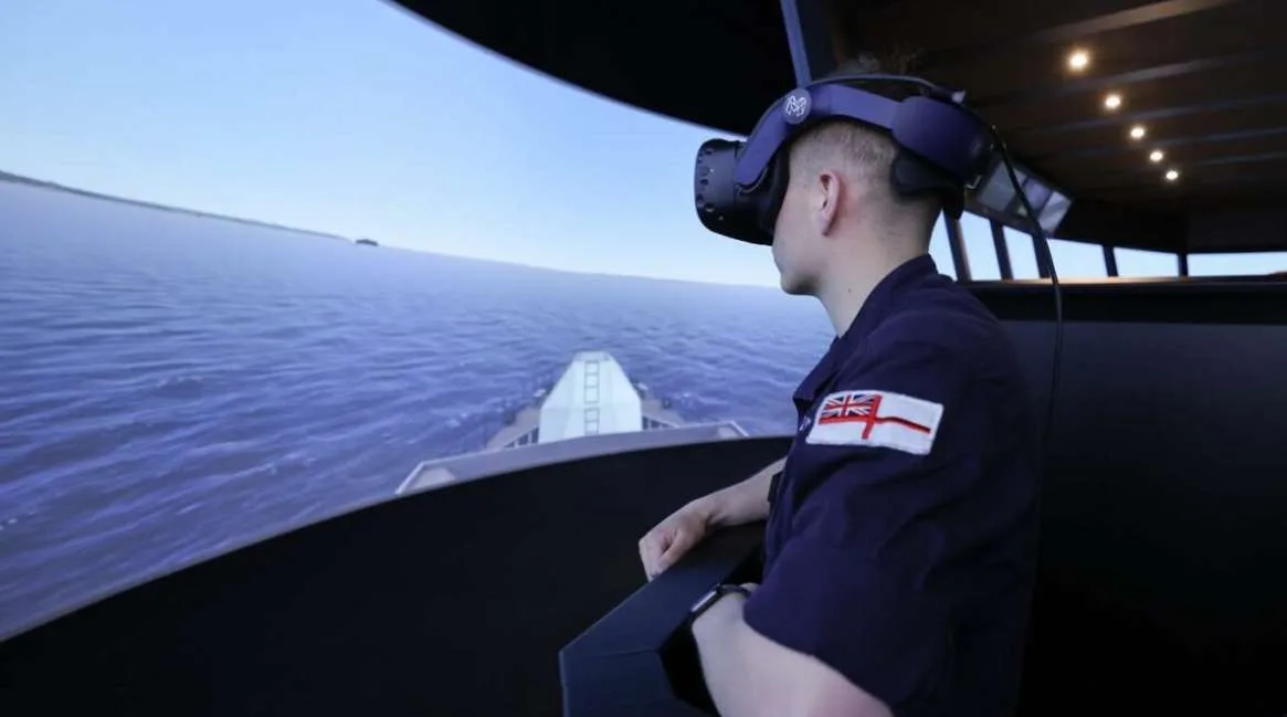共投资2.44亿元，英国皇家海军用VR技术训练水兵驾驶军舰