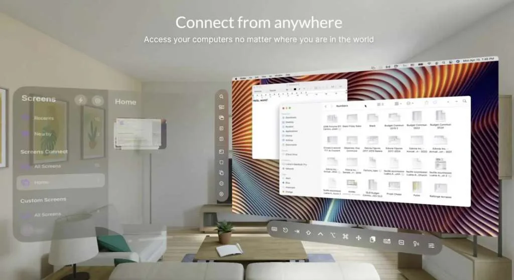 热门办公应用Duet Display和Screens正式支持Vision Pro