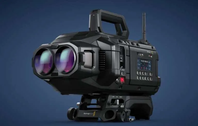 Blackmagic全新商用摄像机系统允许在Vision Pro中监控拍摄镜头
