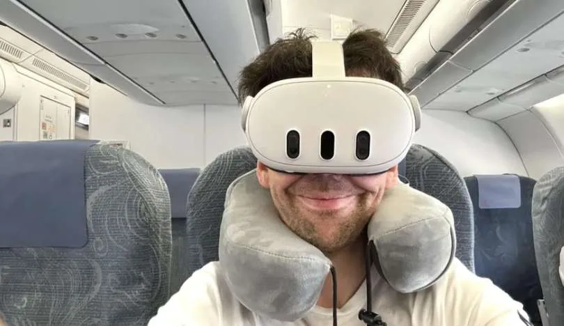 玩家实测Quest 3旅行模式,旅行模式功能大幅领先Vision Pro