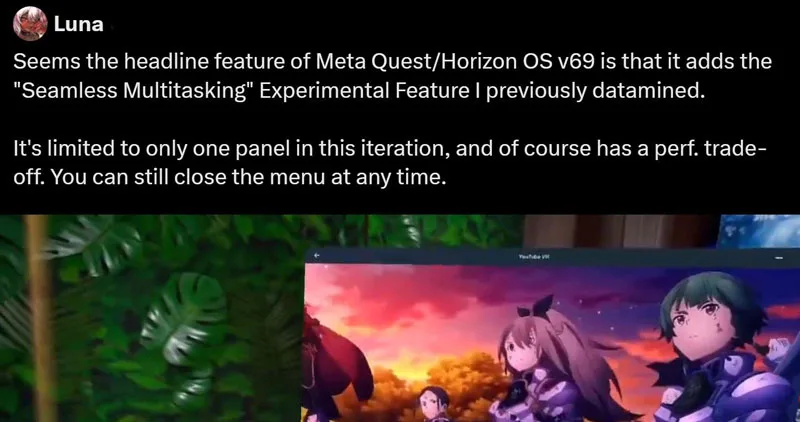Quest v69 PTC版本：Windows桌面串流，Codec Avatars等