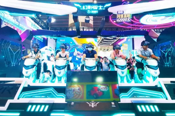 大朋VR PCVR新品亮身GTI展会,与多家游艺合作伙伴一起带来VR新体验