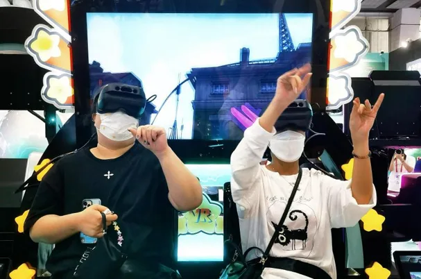 大朋VR PCVR新品亮身GTI展会,与多家游艺合作伙伴一起带来VR新体验
