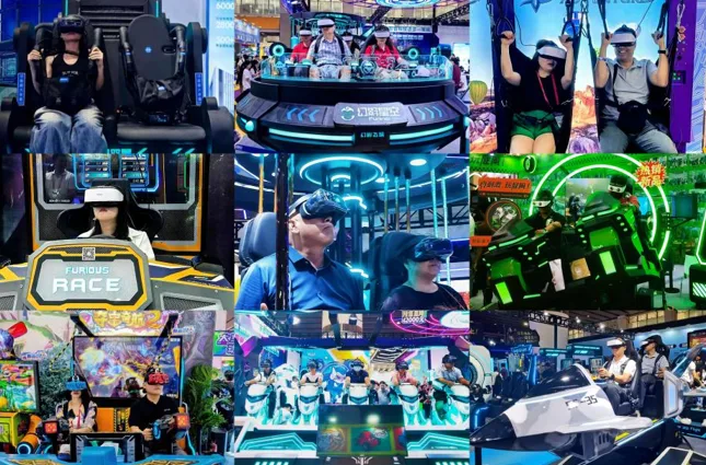 大朋VR PCVR新品亮身GTI展会,与多家游艺合作伙伴一起带来VR新体验