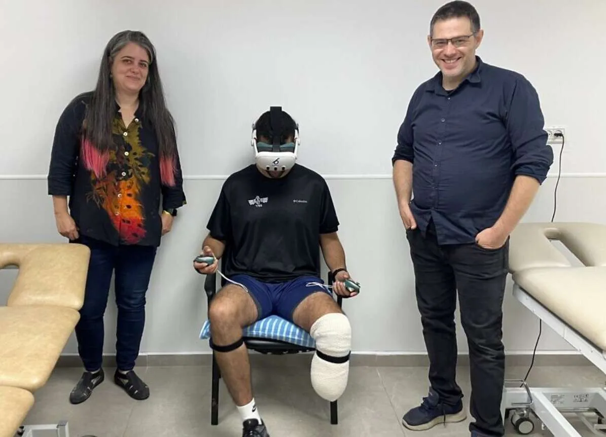 以色列用VR游戏为中东冲突中的截肢士兵减轻疼痛
