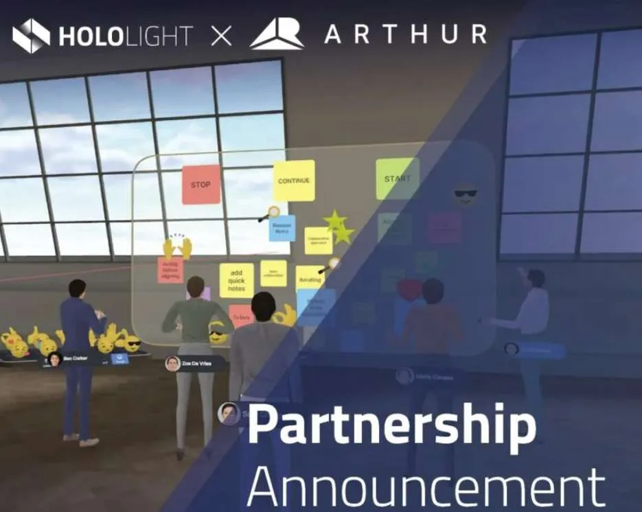 Hololight与Arthur合作,改善企业远程协作和培训方式