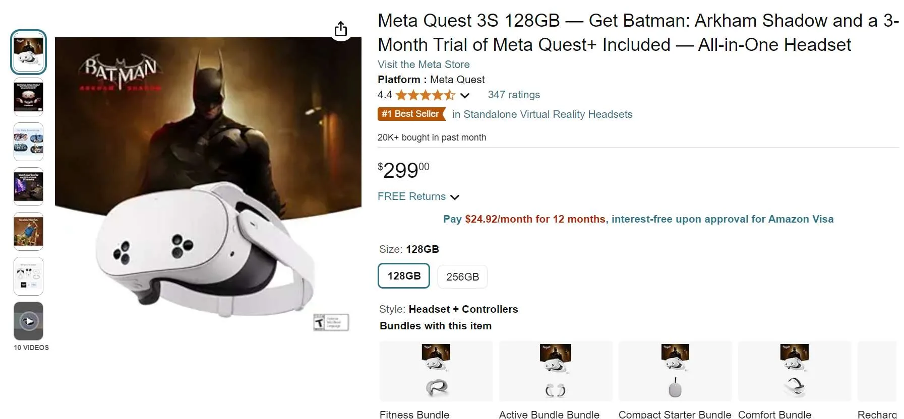 黑五:Meta 3S仅送3个月Quest+订阅,索尼PSVR 2+“地平线”降42%