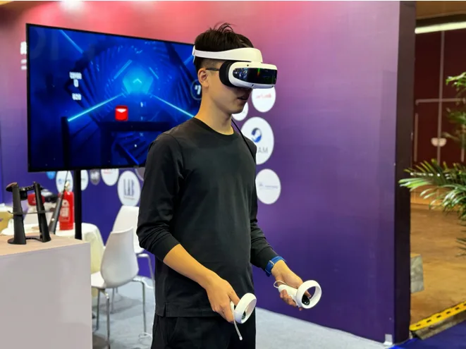 大朋VR亮相2024国际虚拟现实创新大会 ，教育、培训方案受青睐
