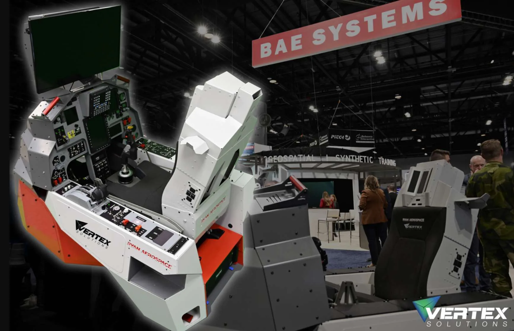 英国军工BAE Systems与XR飞行模拟器厂商Vertex Solutions合作
